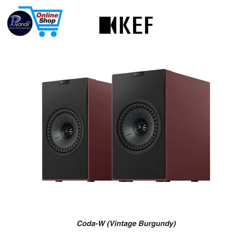 ลำโพงบลูทูธไร้สาย KEF : CODA-W (VINTAGE BURGUNDY)_1